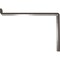 Ekena Millwork Steel Truss Shelf Bracket, Hammered Brown 2"W x 10"D x 7 1/4"H BKTM02X10X07TSHBR - alternate 10